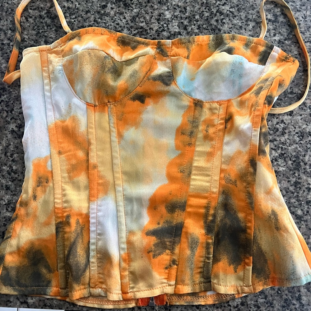 PRETTYLITTLETHINGS CORSET TOP